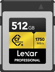 Lexar Professional GOLD R1750/W1000 CFexpress 2.0 Type B 512GB