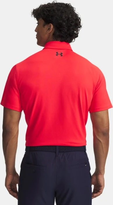 Under Armour Tee To Green Pique Poloshirt kurzarm racer red/black (Herren)
