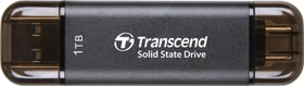 Transcend ESD310C 1TB Black, USB-A + USB-C, USB 3.2 Gen 2×1