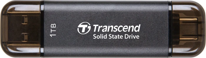 Transcend ESD310C 1TB Black, USB-A + USB-C, USB 3.2 Gen 2×1