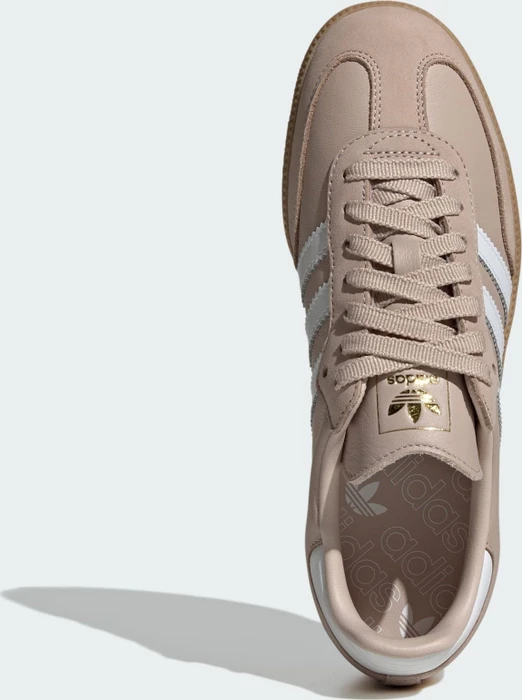 adidas Samba OG wonder taupe/cloud white/gold metallic