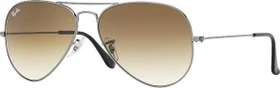 Ray-Ban RB3025 Aviator Gradient 62mm silber/braun