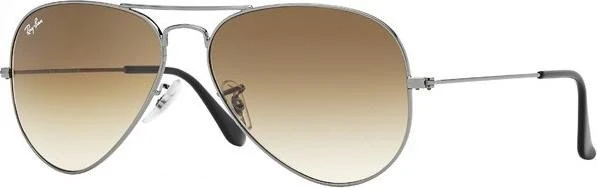 Ray-Ban RB3025 Aviator Gradient 55mm silber/braun