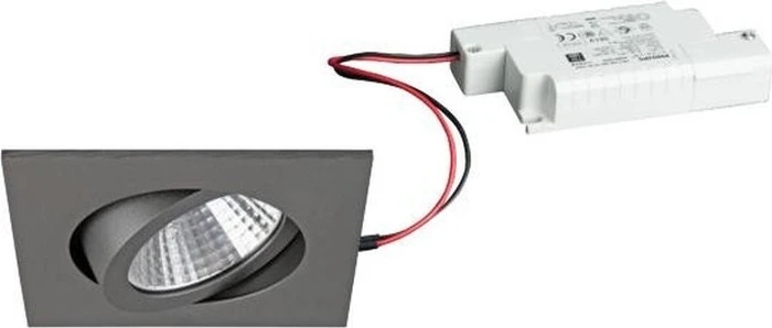 Brumberg SEVEN-S LED Einbauleuchte 2700K eckig titan matt