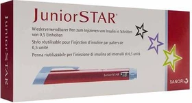 Sanofi JuniorStar Insulinpen rot