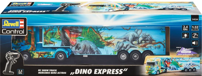 Revell Control Show Truck Mercedes Benz Actros "Dino Express