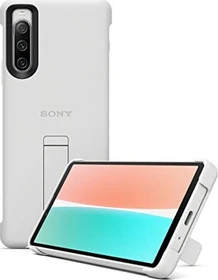 Sony Stilvolle Hülle mit Standfuß für Xperia 10 IV weiß
