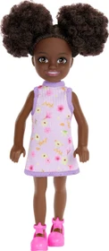 Mattel Barbie - Chelsea mit lila Blumenkleid