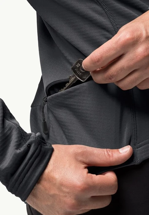 Jack Wolfskin Morobbia FZ Light Jacke phantom (Herren)