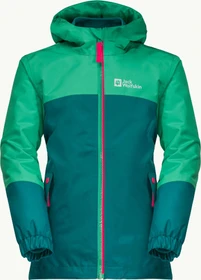 Jack Wolfskin Girls Iceland 3in1 Funktionsjacke bay blue (Junior)