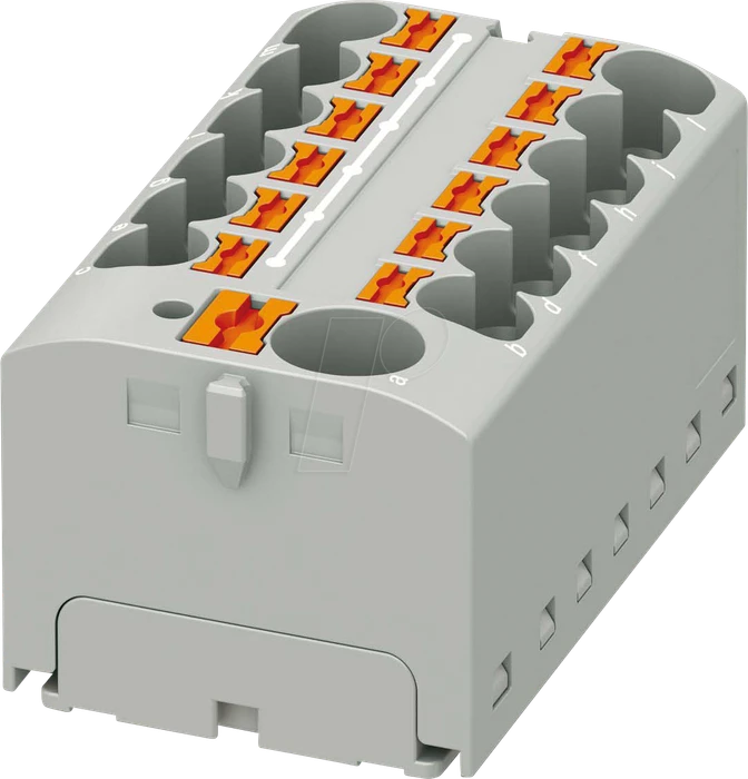 Phoenix Contact PTFIX 10/12X4-G GY - Verteilerblock