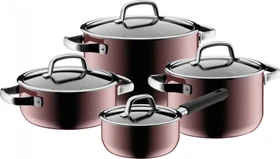 WMF Fusiontec Mineral Kochtopf-Set rose quartz, 4-tlg.