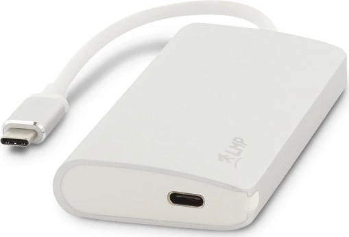 LMP USB-C Video Hub, 5-Port, USB-C 3.0 [Stecker], silber