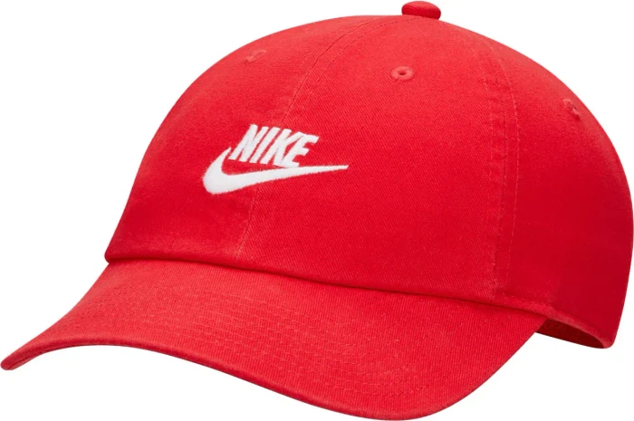 Nike Club unstrukturierte Futura Wash Kappe university red/white