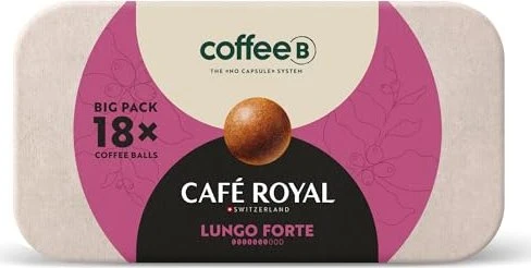 CoffeeB Café Royal Lungo Forte Kaffeekapseln, 9 Stück