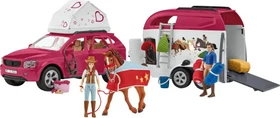 Schleich Horse Club - Abenteuer mit Auto und Pferdeanhänger