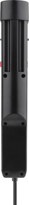 Olympia IOIO SL 3000 Steckdosenleiste mit integrierter Tischhalterung, 3-fach, 1x USB-C/2x USB-A, 1.5m, schwarz/rot