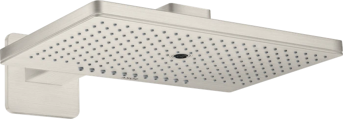 Hansgrohe Axor ShowerSolutions Kopfbrause 460/300 3jet softcube mit Brausearm edelstahloptik