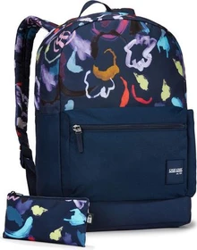 Case Logic Commence Rucksack 15.6", Sketch Floral Dress Blue