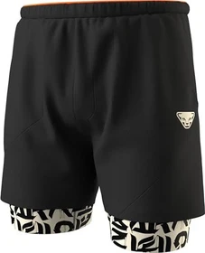 Dynafit Trail 2in1 Laufhose kurz black out overcast/overcast (Herren)