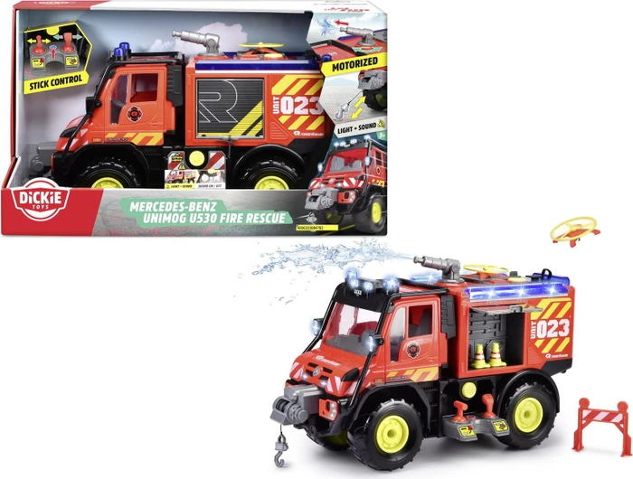 Dickie Toys RC Unimog U530 Fire Rescue