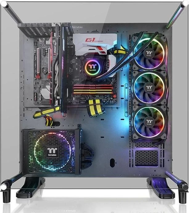 Thermaltake Core P5 TG Ti, grau, Glasfenster
