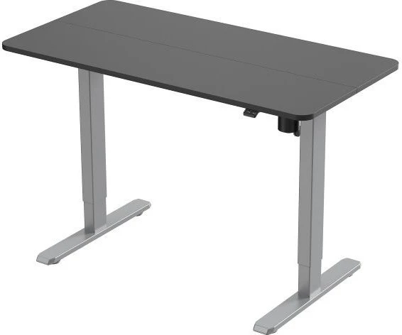 Equip ERGO elektrisch höhenverstellbarer Sitz-Steh-Schreibtisch 120x60cm grau/grau