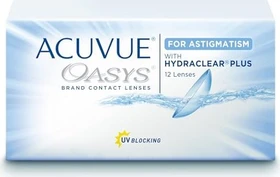 Johnson & Johnson Acuvue Oasys for Astigmatism, +6.00 Dioptrien, 12 Stück