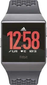 Fitbit Ionic GPS-Uhr dark grey/fog grey