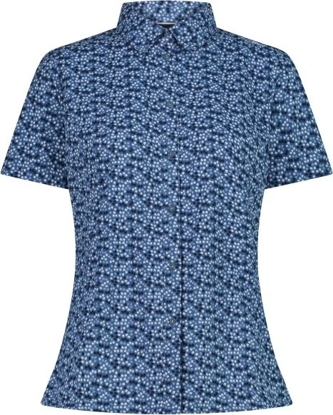 CMP Geometrischer-Druck Hemd kurzarm space/sky blue (Damen)