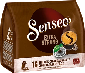 Douwe Egberts Senseo Extra Strong Kaffeepads, 16 Stück