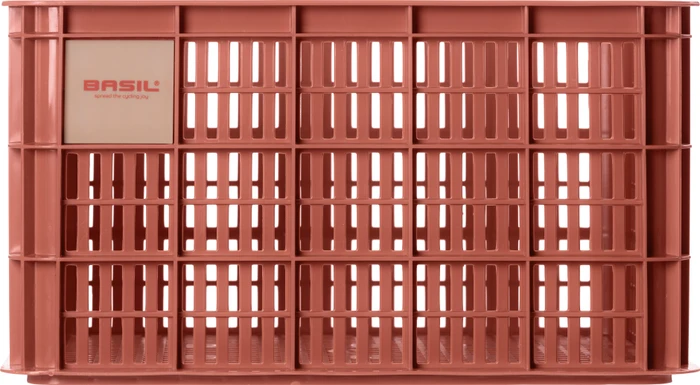 Basil Crate L Fahrradkorb terra red