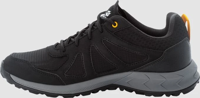 Jack Wolfskin Woodland 2 Texapore Low black/burly yellow xt (Herren)