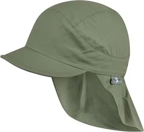 Sterntaler Schirmmütze mit Nackenschutz mit UV 50+ Mütze mattgrün (Junior)