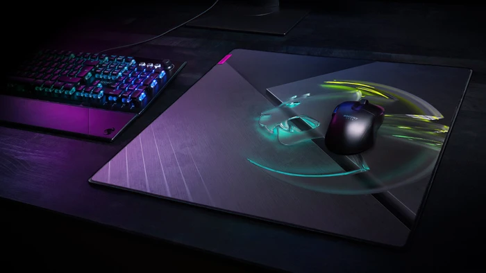 Roccat Sense Icon Mousepad, Square 450x450mm, schwarz/bunt