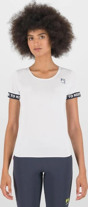 Karpos EasyFrizz Funktionsshirt kurzarm bright white/ombre blue (Damen)