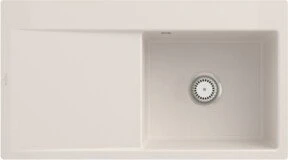 Villeroy & Boch Subway Style 50 flat Einbau Becken rechts crema