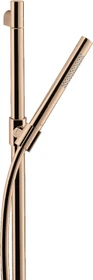 Hansgrohe Axor Starck Stabhandbrause 2jet mit 90cm Brauseset polished red gold