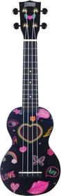 Mahalo Art Series Soprano Ukulele Heart