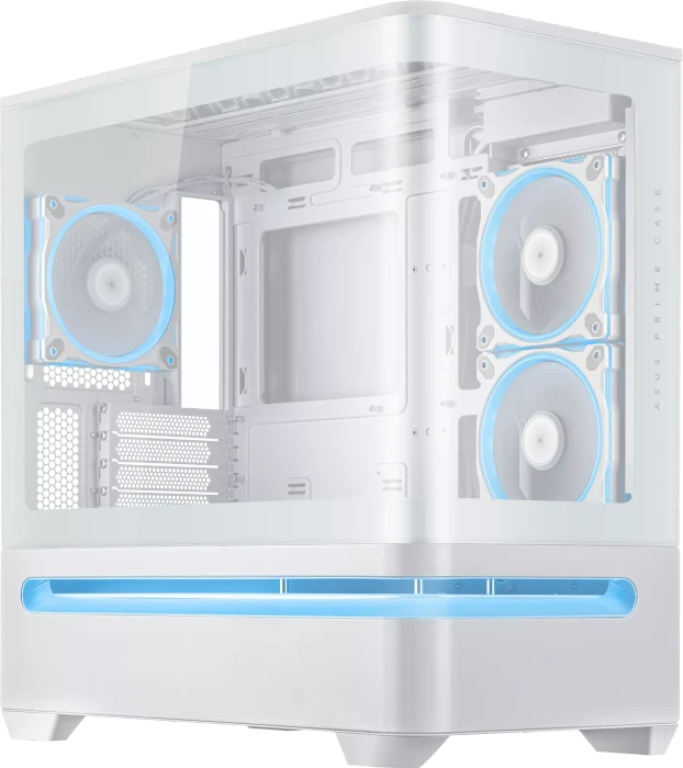 ASUS Prime AP202 ARGB, weiß, Glasfenster