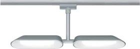 Paulmann URail Dipper Schienensystem LED Spot 8W 2-flammig chrom matt, 1 Stück