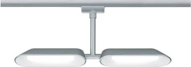 Paulmann URail Dipper Schienensystem LED Spot 8W 2-flammig chrom matt, 1 Stück