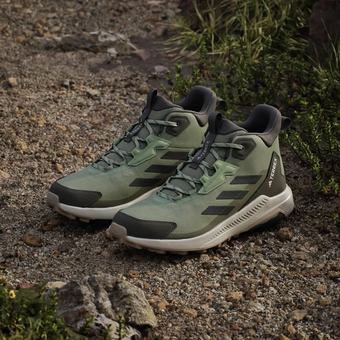 adidas Terrex Anylander Mid tent green/core black/olive strata (Herren)