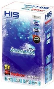 HIS Radeon HD 6950 IceQ X Turbo, 1GB GDDR5, 2x DVI, HDMI, 2x mDP