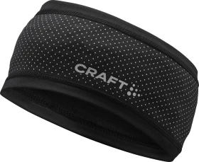 Craft Lumen Fleece 2 Stirnband schwarz