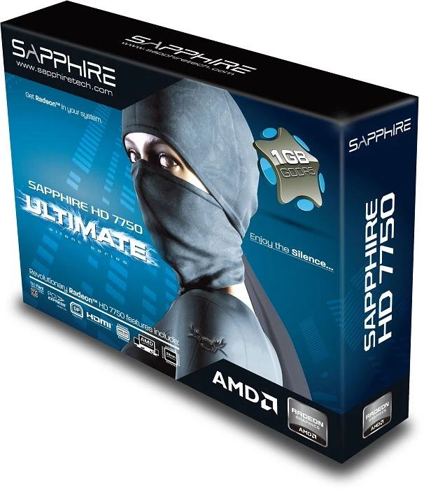 Sapphire Ultimate Radeon HD 7750, 1GB GDDR5, DVI, HDMI, DP, full retail