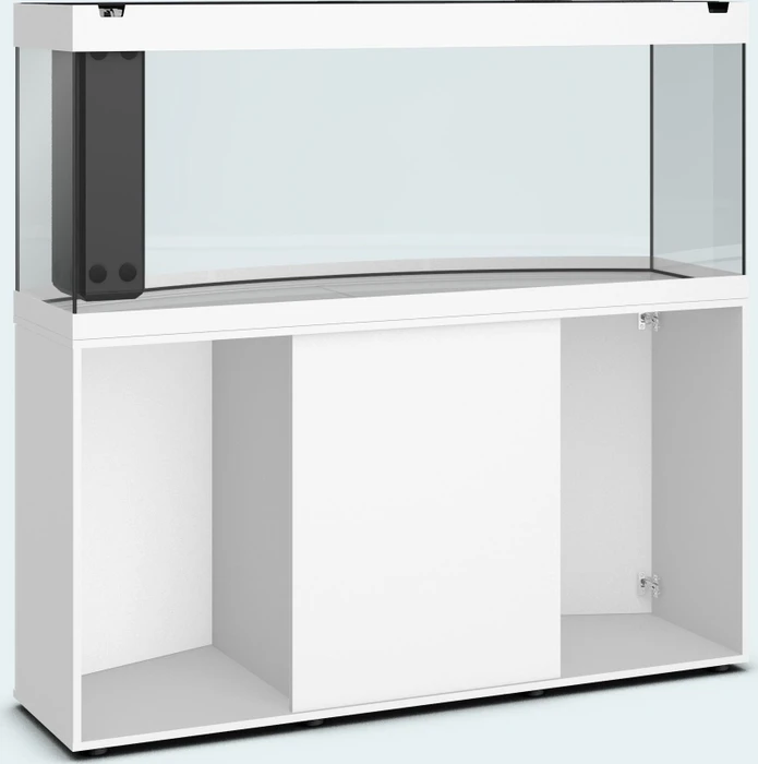 Juwel Vision 450 LED Aquarium-Set mit Unterschrank, weiß/weiß, 450l