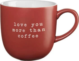 ASA Selection hey! Becher mit Henkel love you more than coffee