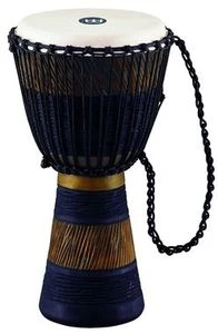 Meinl Original African Style Rope Tuned Wood Djembe Earth Rhythm Series Medium