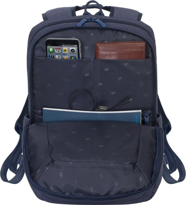 RivaCase 7760 Suzuka ECO 15.6" Notebook Rucksack, blau